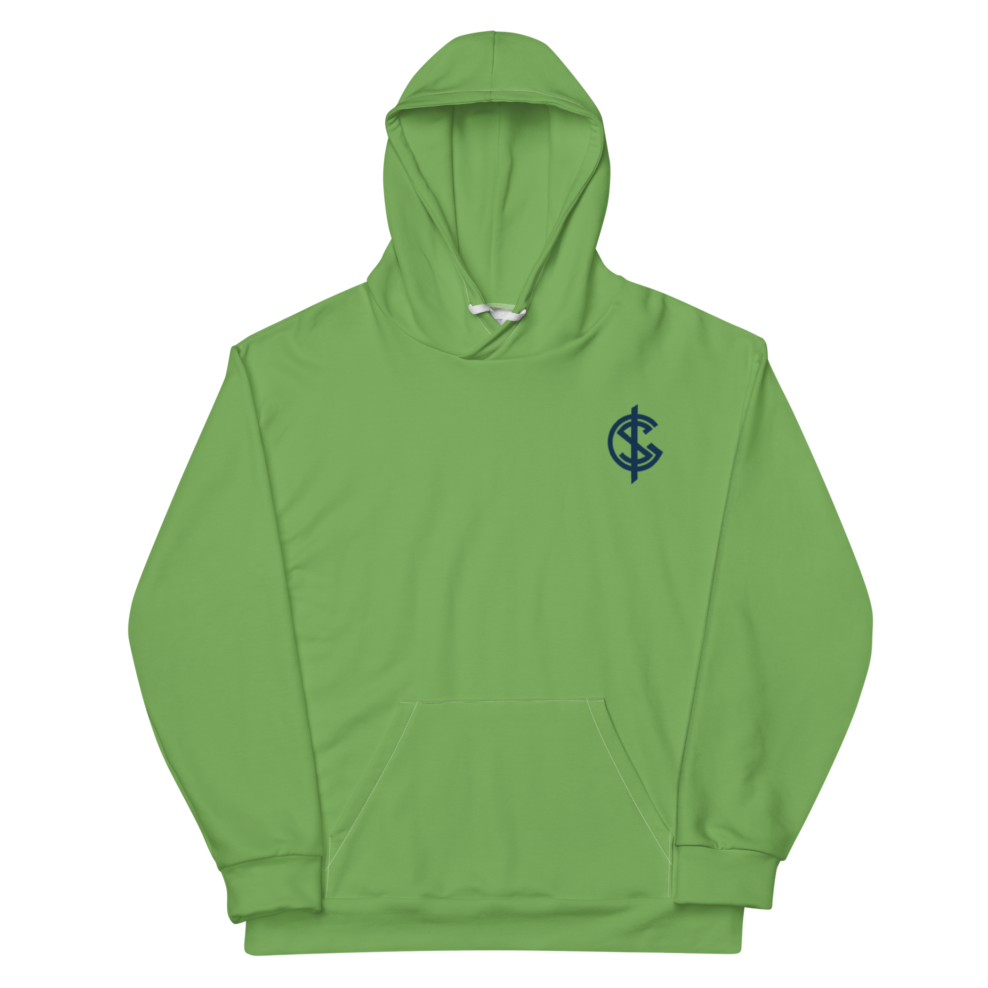 Logo Men’s Hoodie – Green