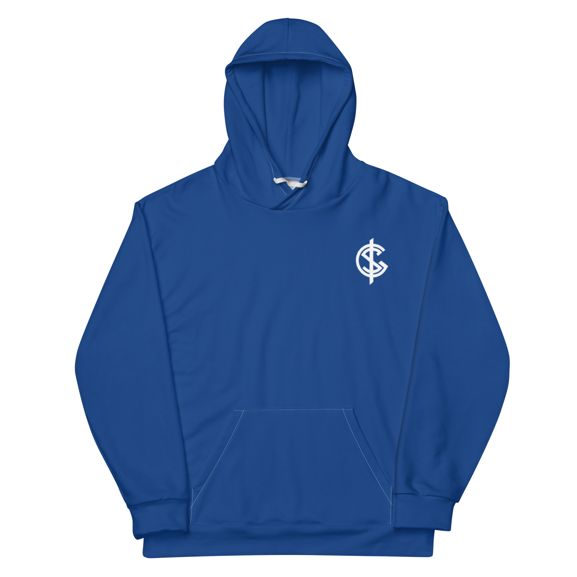 Logo Men’s Hoodie – Blue