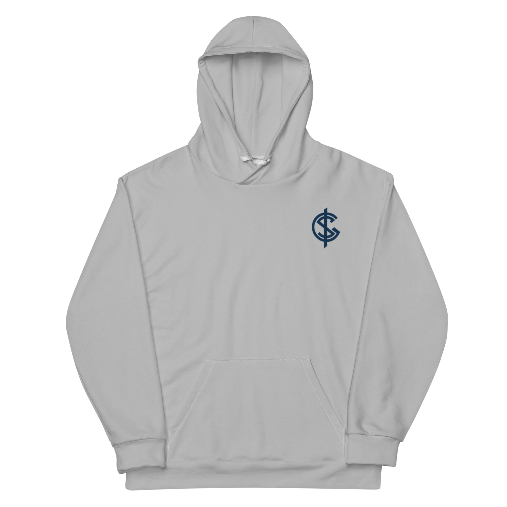 Logo Men’s Hoodie – Gray