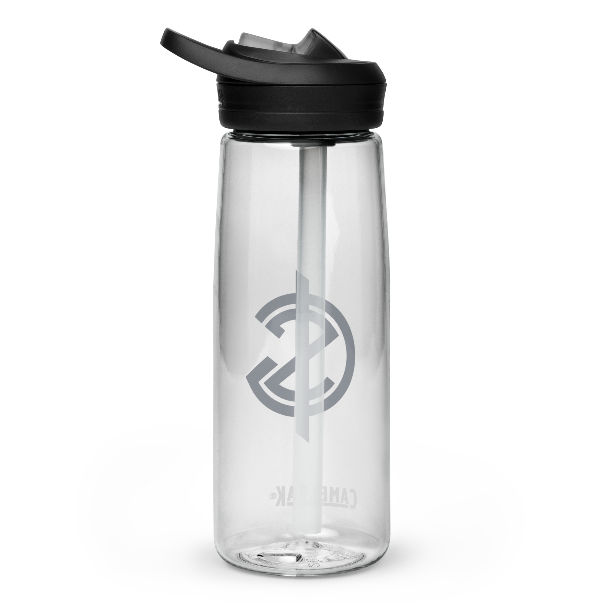 Logo Sports Water Bottle - Blue - Image 2