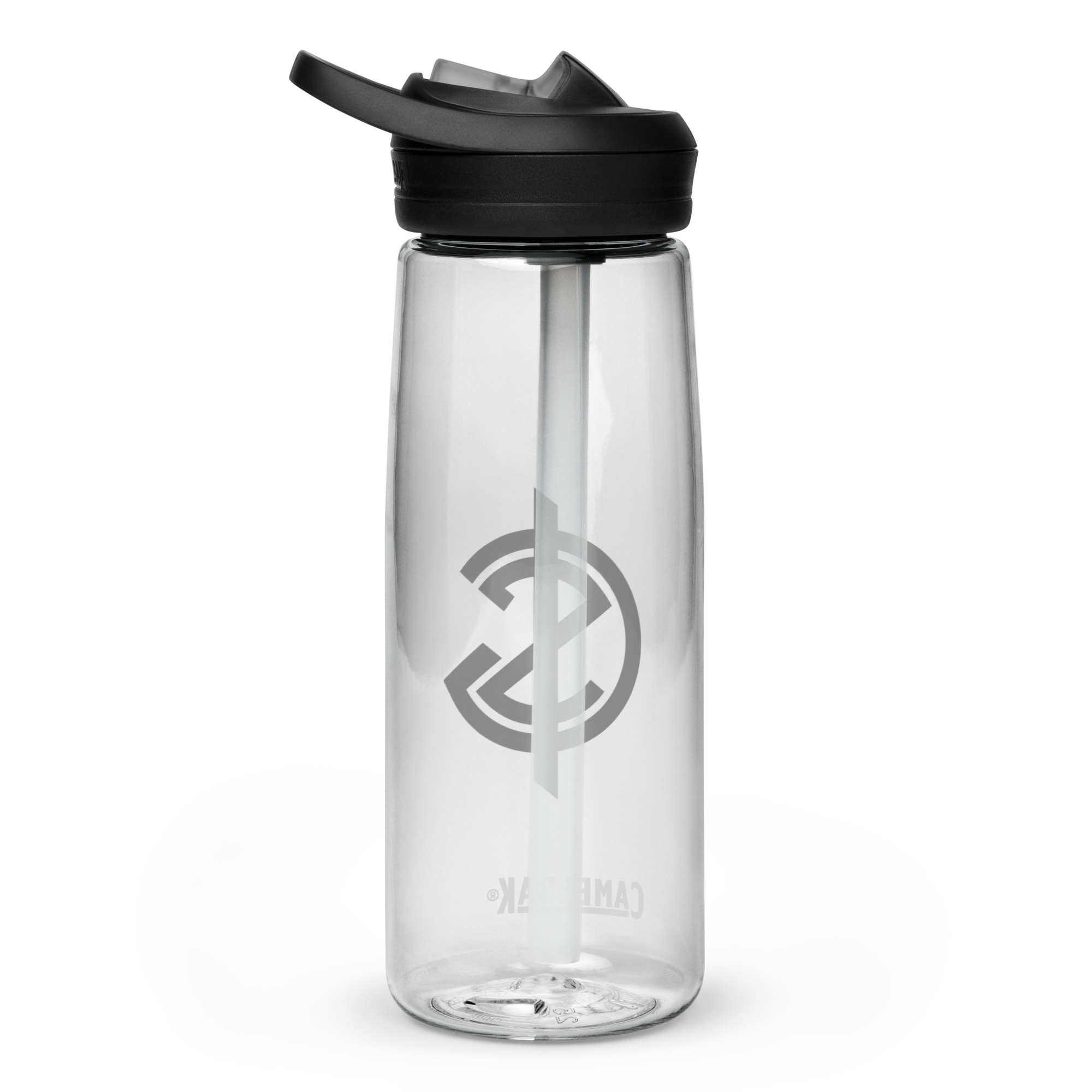 Logo Sports Water Bottle - Black - Image 2