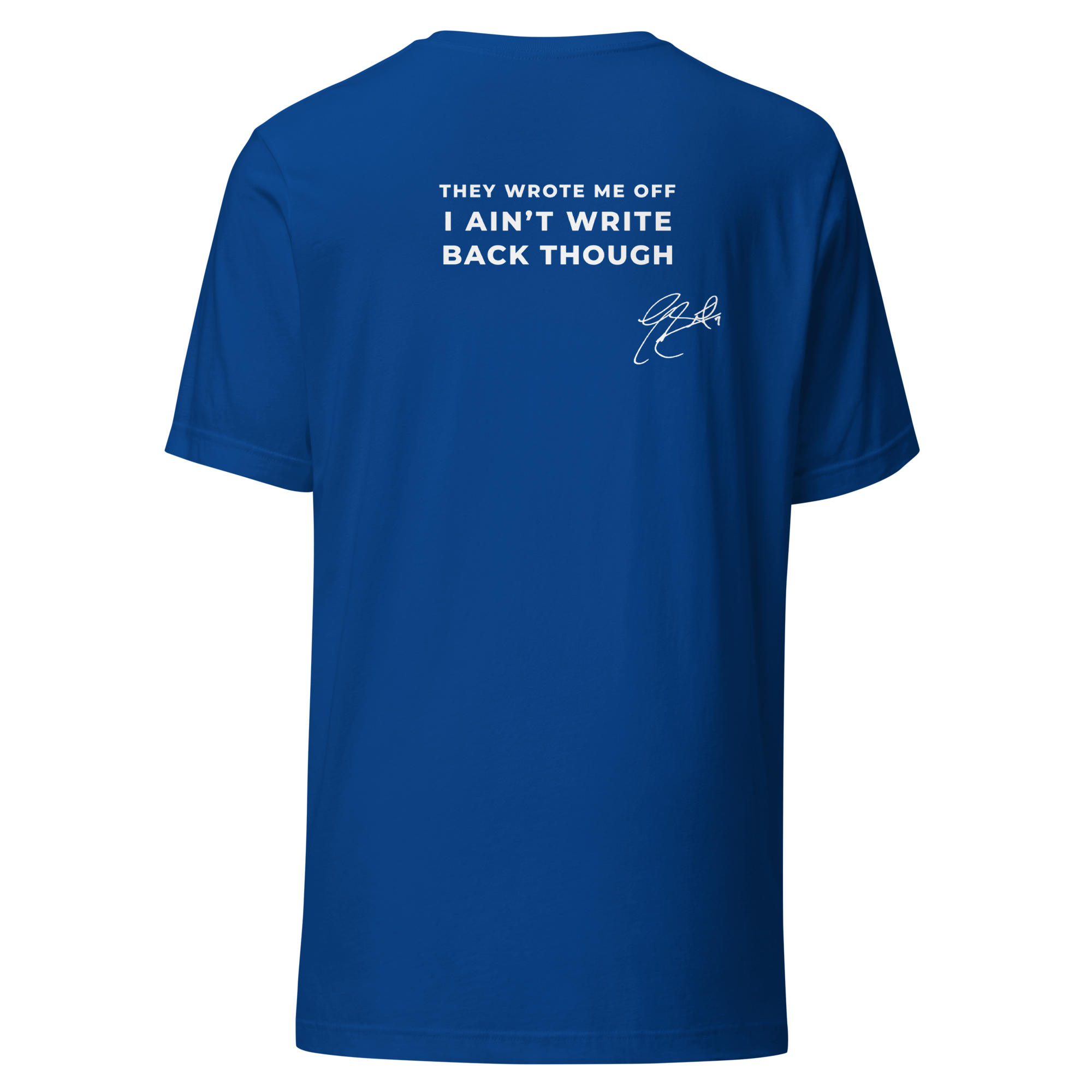 Logo T-Shirt – Blue - Image 2