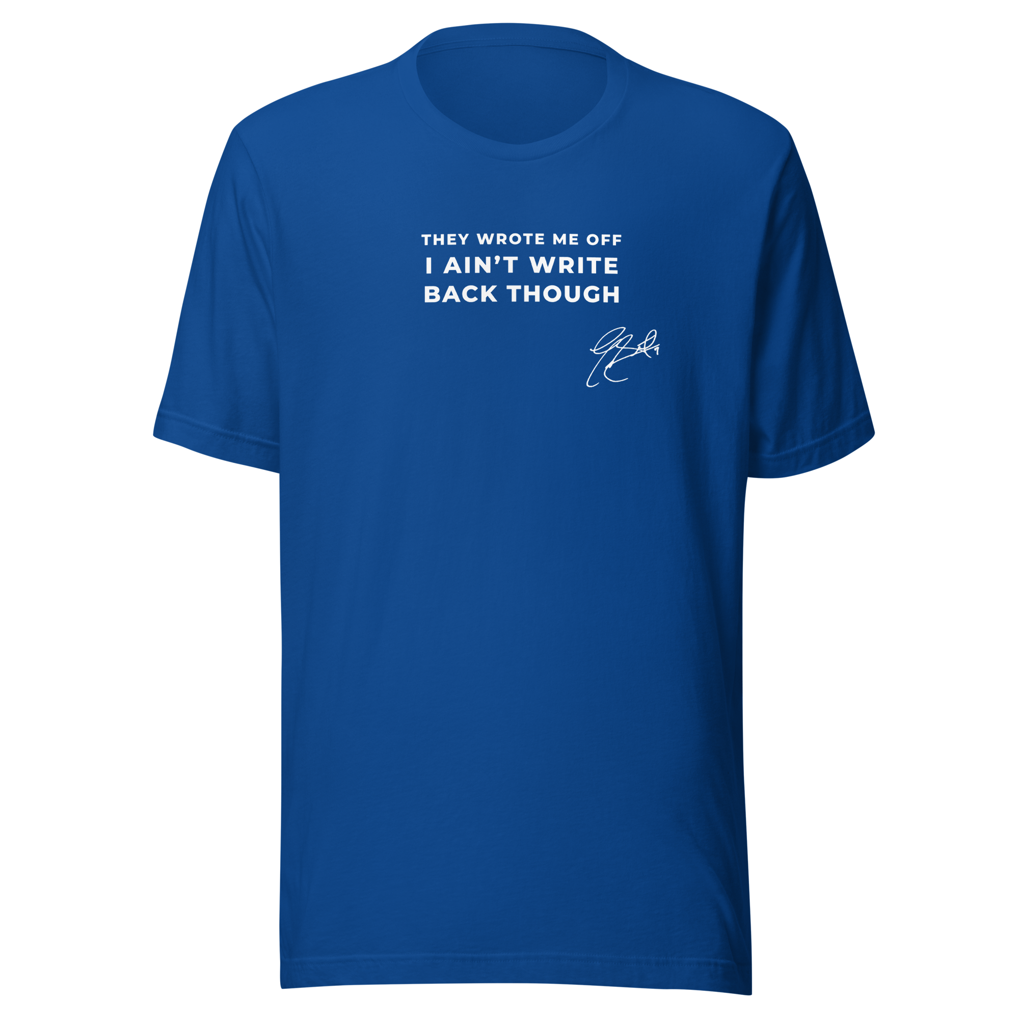 Quote T-Shirt - Blue