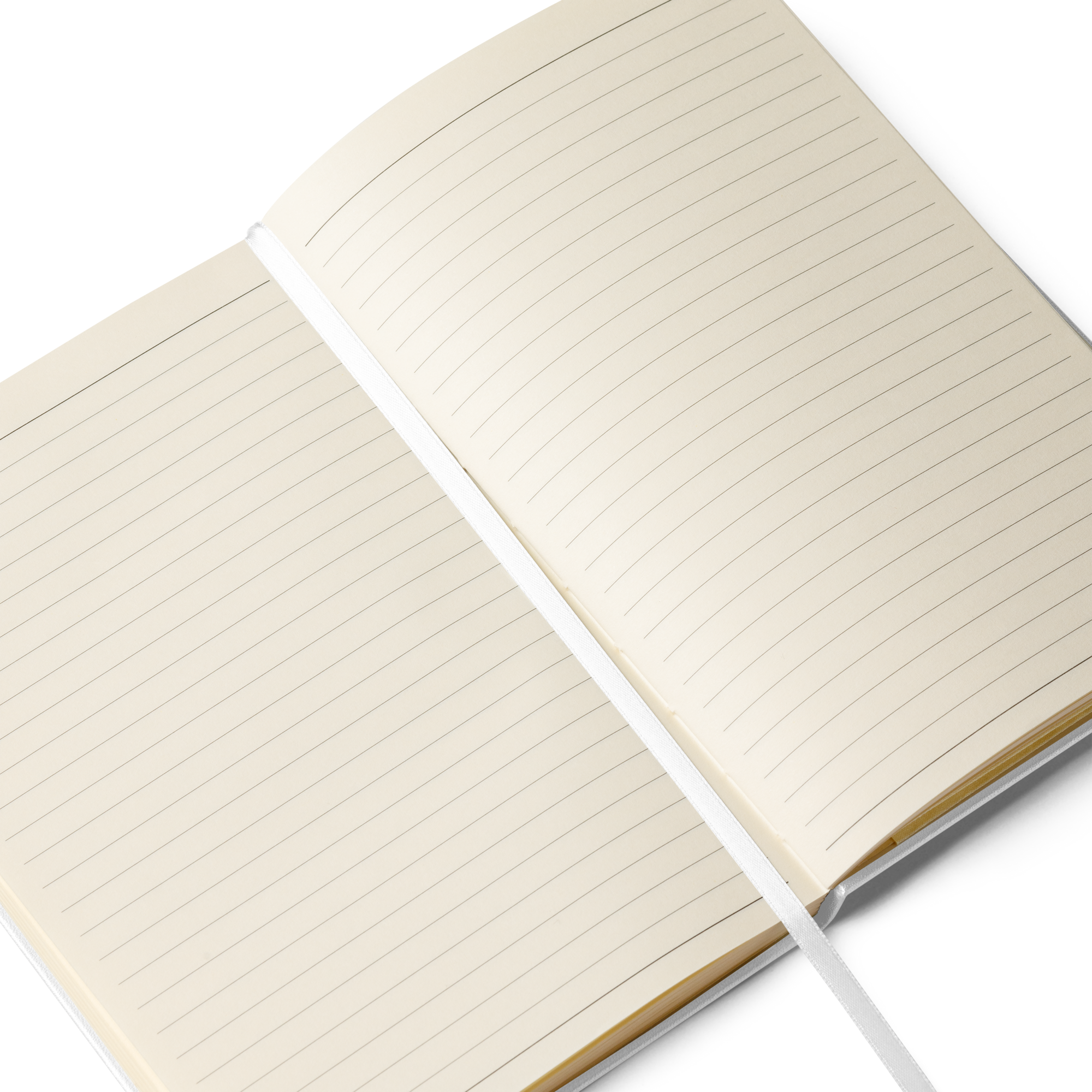Quote Hardcover Bound Notebook - White - Image 3